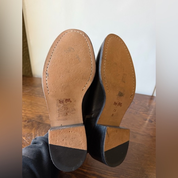 Coach Prudence Ankle Black Leather Boots Women’s Size 7.5 **piling inside - Picture 5 of 14